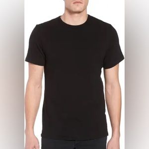 Rag and Bone Black Flame Cotton T-shirt